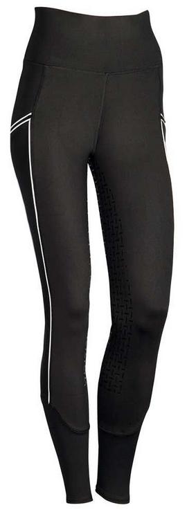 Rijlegging  maat 40  zwart met sierbies lichtbruin maat 40, Verzenden, Zo goed als nieuw, Dames, Recreatie