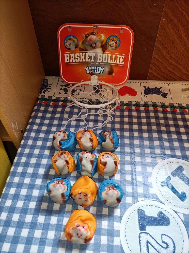 Hamster bollies met basket AH hamster Albert Heijn, Verzamelen, Merken en Reclamevoorwerpen, Zo goed als nieuw, Overige typen