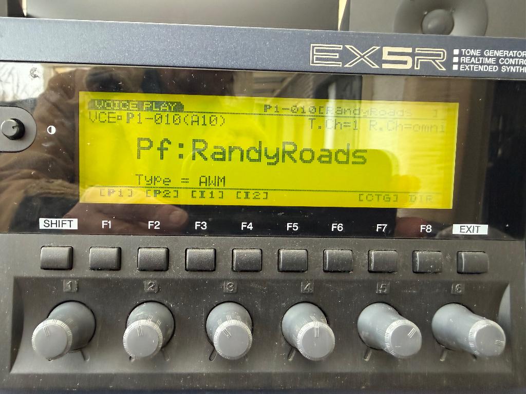 Yamaha EX5R synth sound module, Ophalen of Verzenden, Zo goed als nieuw, Audio