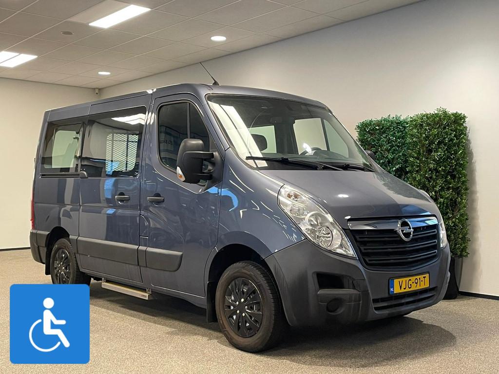 Opel Movano L1H1 Rolstoelbus (Airco achterin!), Auto's, Stof, Gebruikt, 4 cilinders, 2299 cc