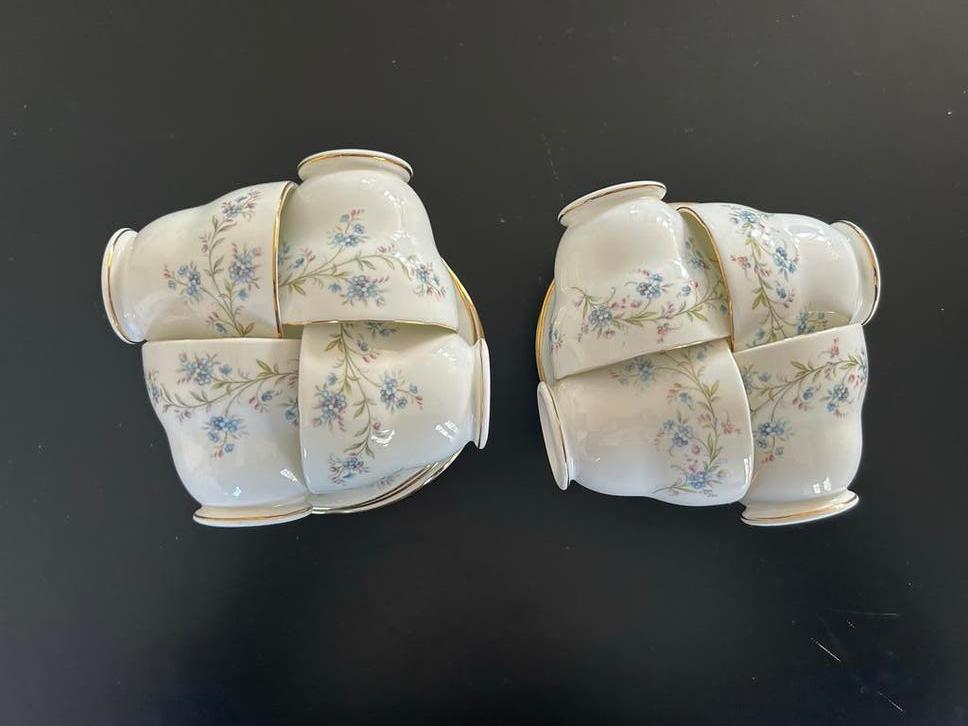 Duchess Fine Bone China theekopjes en schotels 8x, Ophalen of Verzenden