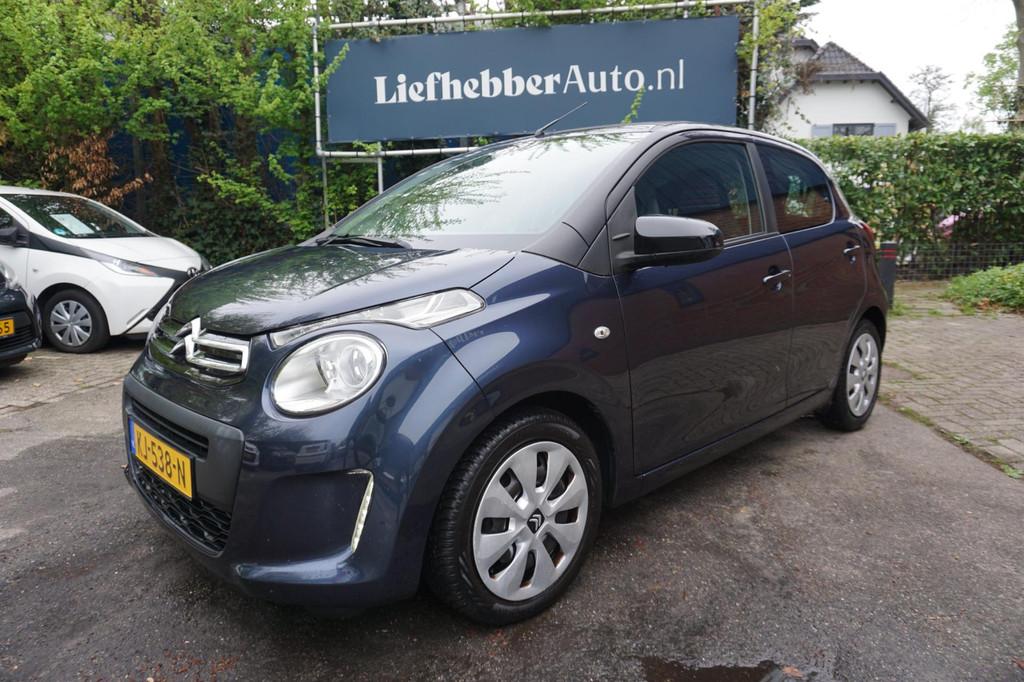 Citroen C1 1.0 e-VTi Airscape Feel/Soft Top/1e Eigenaar/Deal, Voorwielaandrijving, Stof, Gebruikt, Cabriolet
