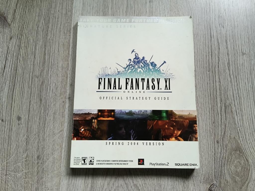 Final Fantasy XI Online Guidebook Super Zeldzaam BradyGames, Online, 1 speler, Ophalen of Verzenden, Zo goed als nieuw