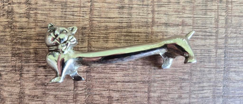 6 Vintage Messenleggers Poes Kat Zeldzaam, Ophalen of Verzenden