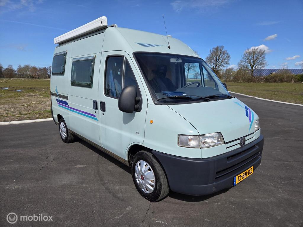 Possl Duett Buscamper 2.8hdi 2002 ☆128pk, Heosafe's, 510CM, Buscamper of Camperbus, Pössl, Bedrijf, 5 tot 6 meter