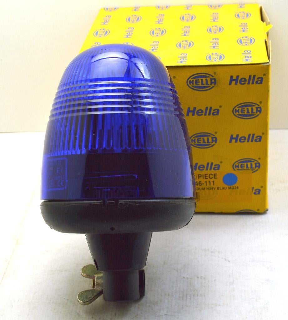 Hella KL Rotaflex B1 blauwe zwaailamp 24V. 2RL 006.846-111, Ophalen of Verzenden, Nieuw, Overige merken, Verlichting