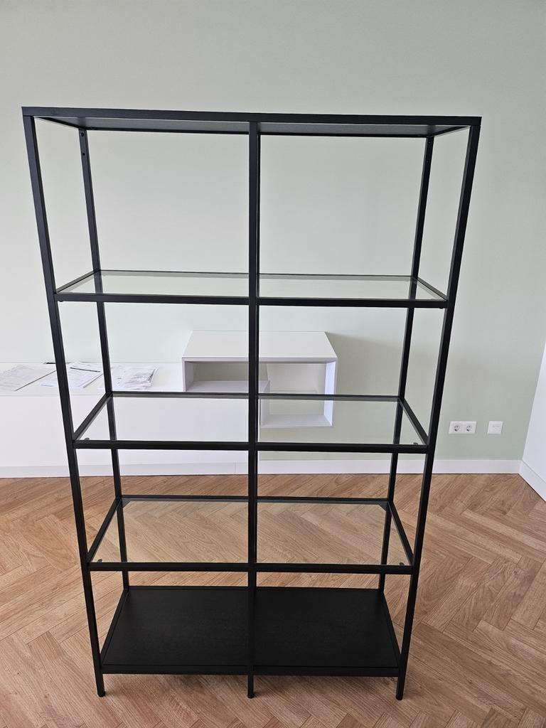 Open vitrinekast met 3 glazen platen, Huis en Inrichting, Ophalen