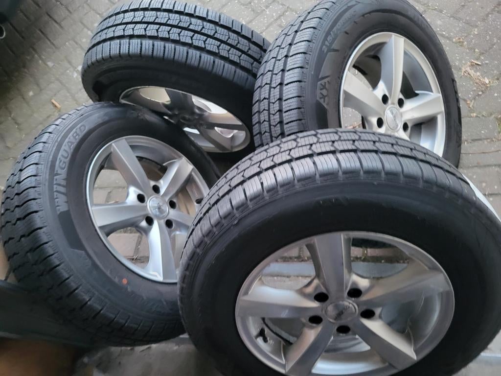 Fiat Talento Renault Trafic Opel Vivaro banden velgen 16 C, Auto-onderdelen, Banden en Velgen, Jaf_zoet@hotmail.com, 16 inch, Banden en Velgen