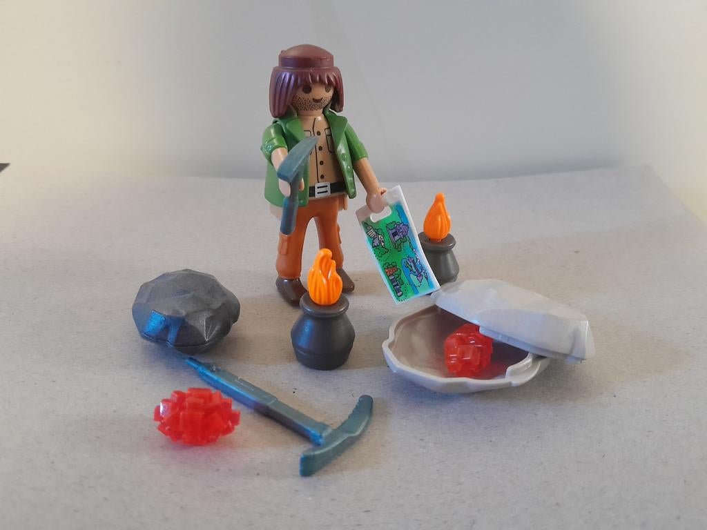 Playmobil 5384 Schatzoeker, Ophalen of Verzenden, Zo goed als nieuw, Complete set