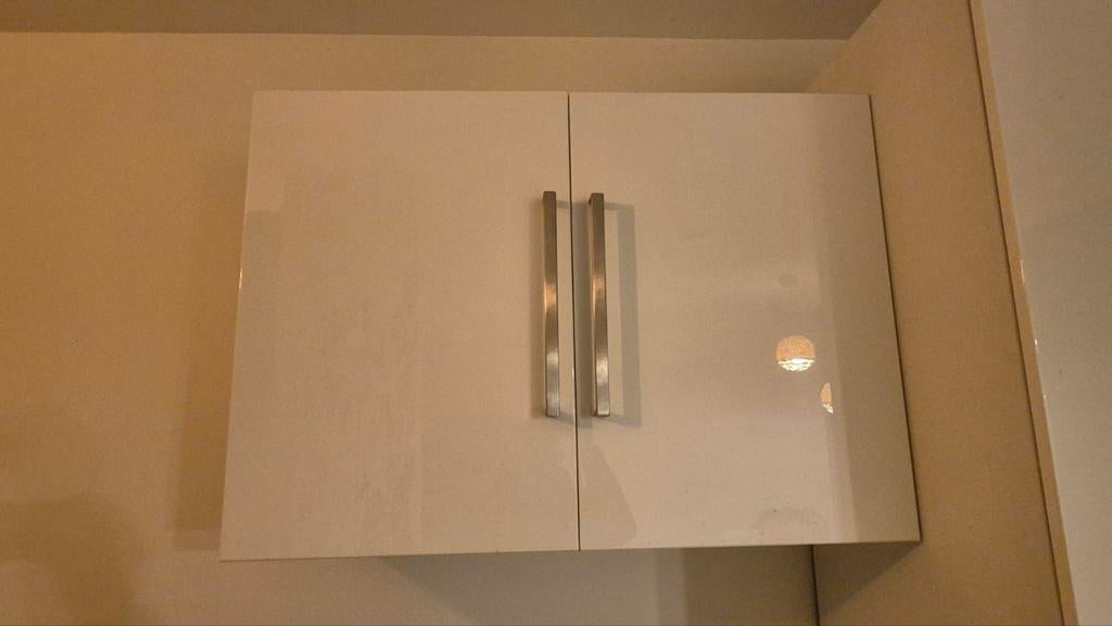 IKEA PAX kastje met plank en glanzend witte deurtjes, Ophalen, 50 tot 100 cm, Minder dan 100 cm, Modern