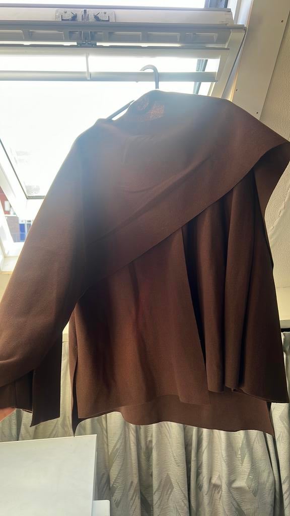 Bruine poncho nieuw, Ophalen of Verzenden, Nieuw, Maat 46/48 (XL) of groter, Bruin