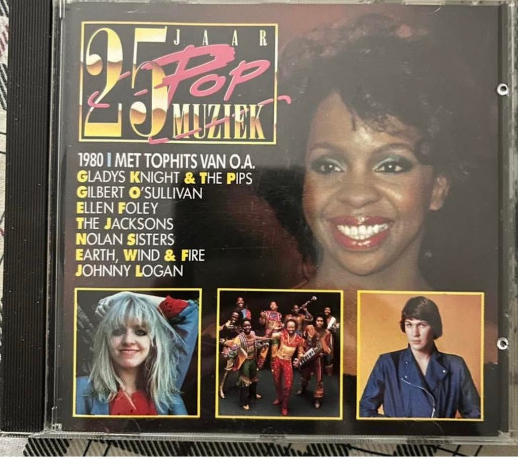 Pop Muziek 25 Jaar 1980 Cd, Ophalen of Verzenden, Gebruikt, Pop