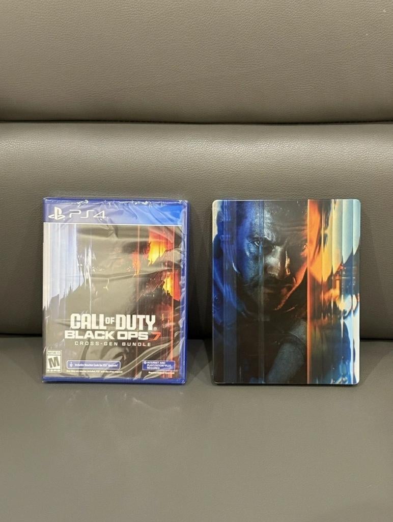 Call of Duty BO7 Cross-Gen Bundle Steelbook PS4/PS5, Online, Vanaf 18 jaar, Shooter, Nieuw