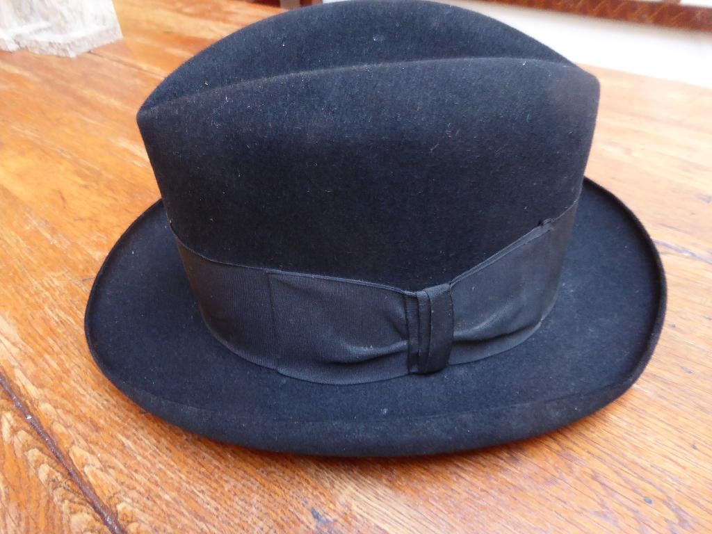 Antiek vilten hoed, Clarence, Antiek en Kunst, Ophalen of Verzenden, Heren