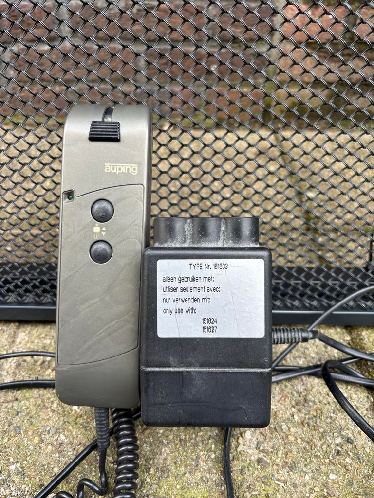 Auping bedbodem met afstandsbediening type 151633, Ophalen, Eenpersoons, Zwart, Overige maten