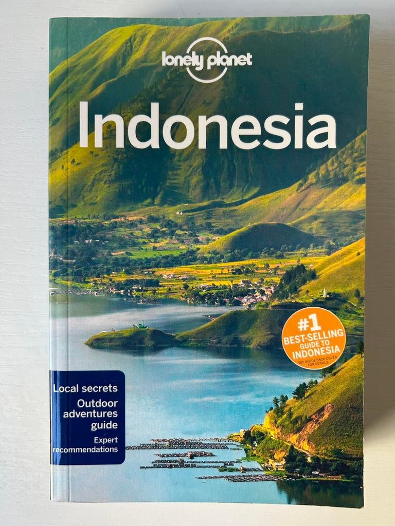 Indonesia Lonely Planet 2019 12 de editie, Boeken, Gelezen, Lonely Planet, Europa, Ophalen of Verzenden