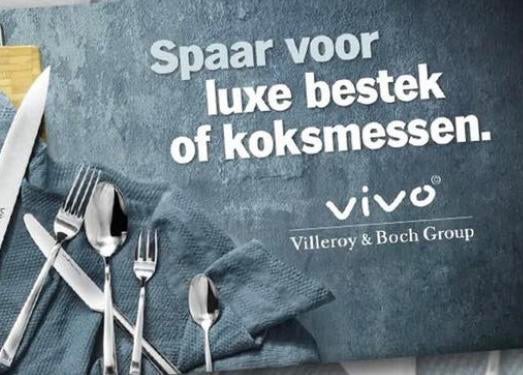 Gezocht Vivo vorken en messen van bestekserie, Huis en Inrichting, Ophalen of Verzenden, Zo goed als nieuw, Overige stijlen