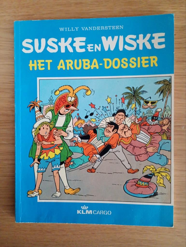 Suske en Wiske - Het Aruba-Dossier (KLM Cargo), Eén stripboek, Ophalen of Verzenden, Gelezen, Willy Vandersteen