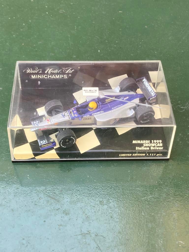 Minicamps F1 Minardi limited edition, Ophalen of Verzenden, Zo goed als nieuw, Auto, MiniChamps
