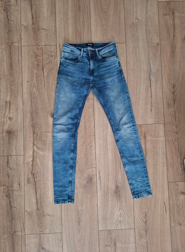 Refill Leroy skinny stretch 29/34, Blauw, Ophalen of Verzenden, Zo goed als nieuw, Refill
