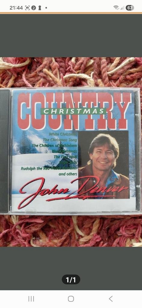 John Denver - Country Christmas CD, Ophalen of Verzenden, Gebruikt