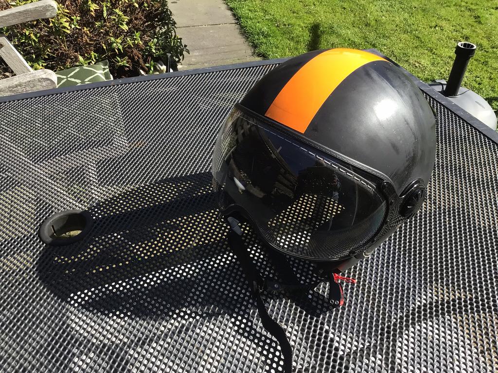 Bayard motorhelm voor kind 35mm, zeer weinig gebruikt!, Motoren, XS, Kinderen, Integraalhelm, Tweedehands