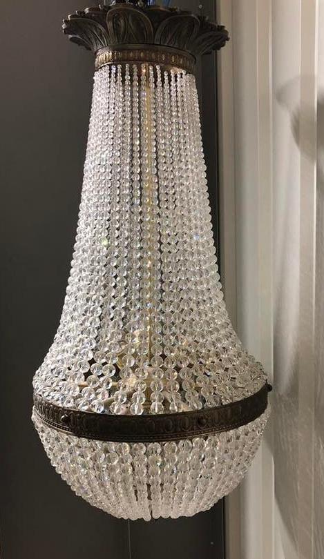 HPV zakkroon nieuwstaat 6 lichtpunten, Antiek en Kunst, Antiek | Lampen, Ophalen