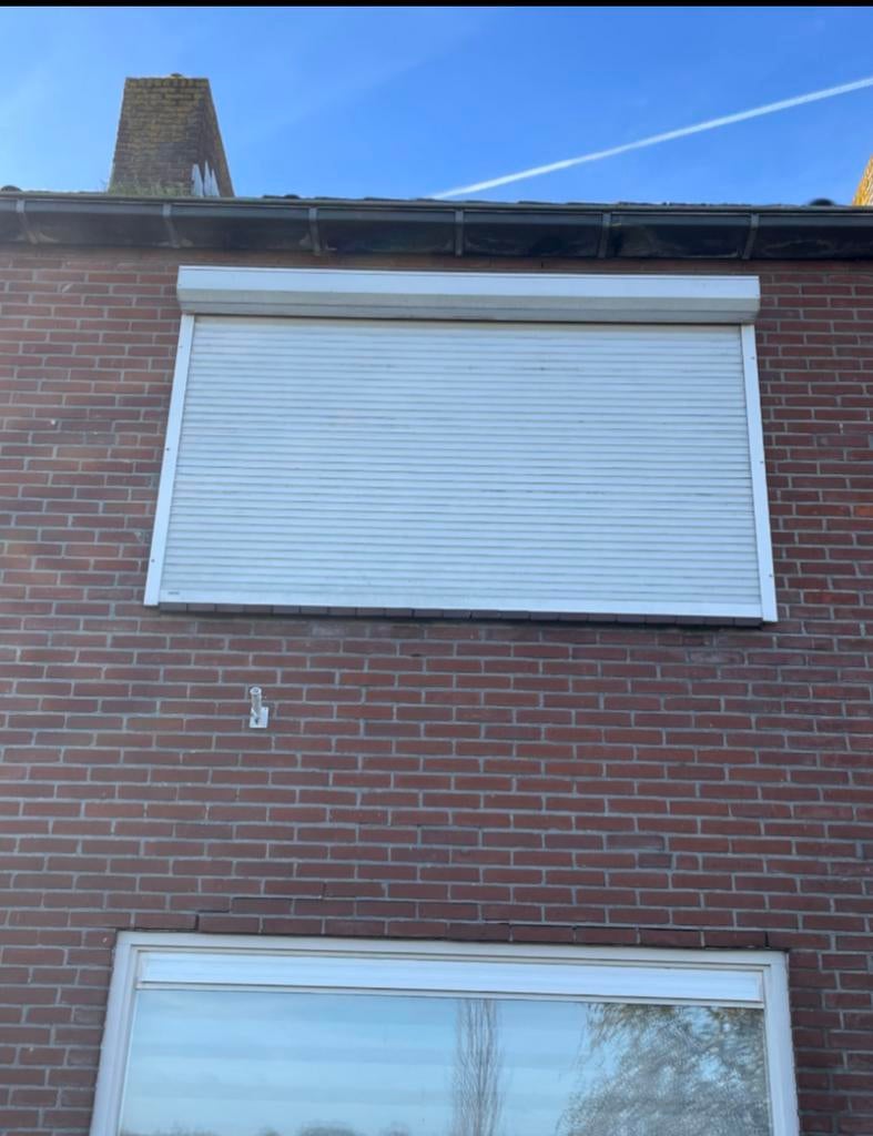 Elektrische rolluik, Ophalen, Gebruikt, Wit, 200 cm of meer