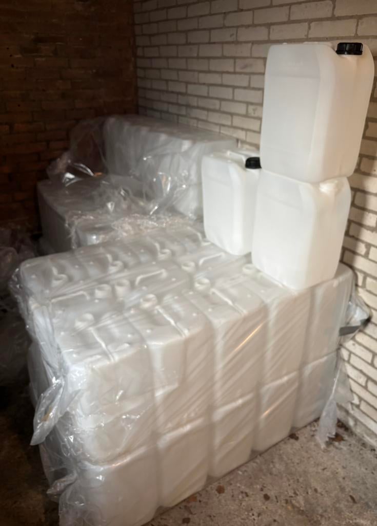 Nieuw! Jerrycans 20L/25L | UN | voor brandstof, water etc, Minder dan 75 liter, Ophalen of Verzenden, Zo goed als nieuw