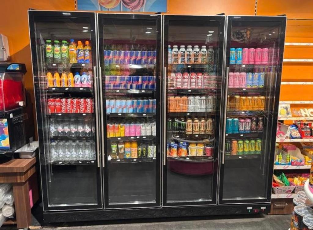 Horeca glazendeur koelkast koeling koeler cooler glasdeur, Ophalen of Verzenden, Zo goed als nieuw