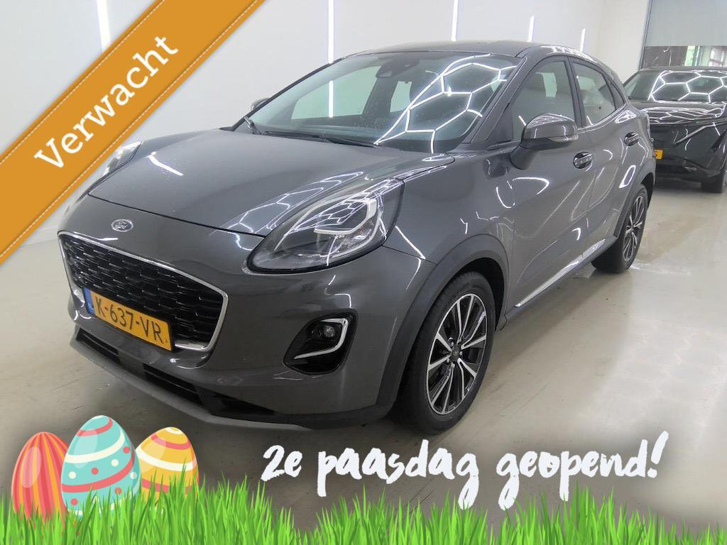 Ford Puma 1.0 EcoBoost Hybrid Titanium, Voorwielaandrijving, Origineel Nederlands, Bedrijf, 3 cilinders