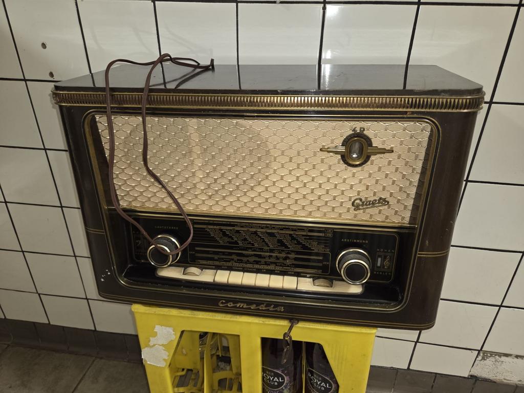Vintage Graetz Comedia buizenradio - Klassieke uitstraling, Audio, Tv en Foto, Radio's, Ophalen, Gebruikt, Radio