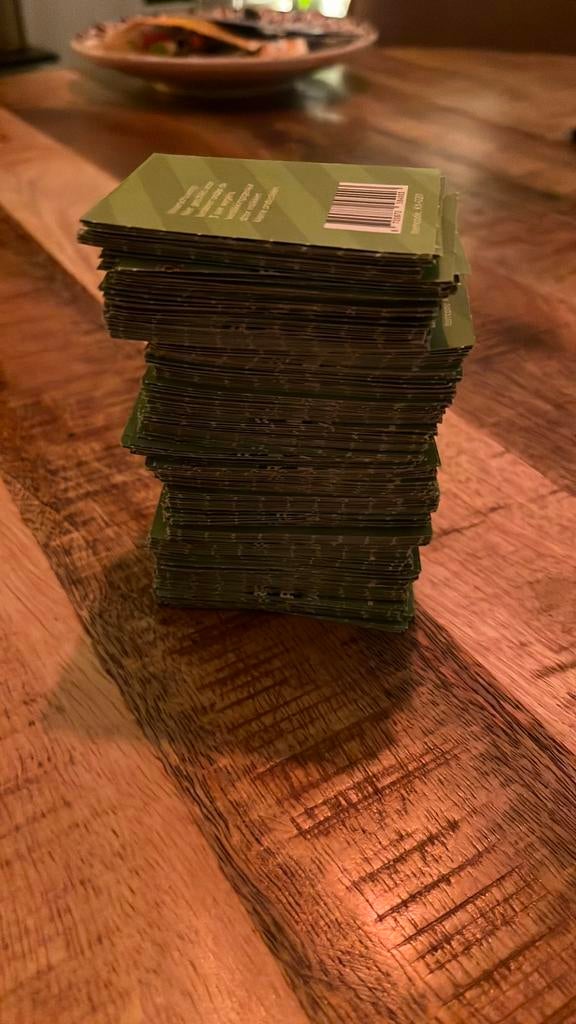 Plus voetbalplaatjes, Plus, Ophalen