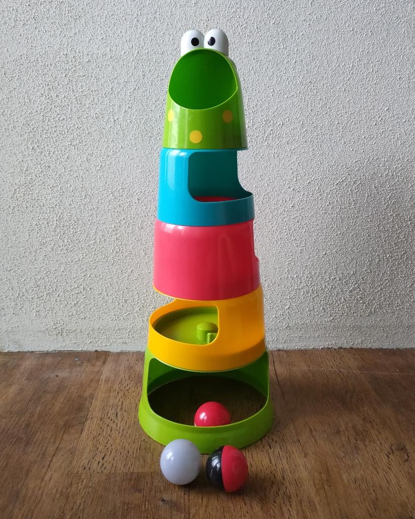 Stapeltoren ballenbaan, Ophalen, Zo goed als nieuw, Overige typen, Met licht