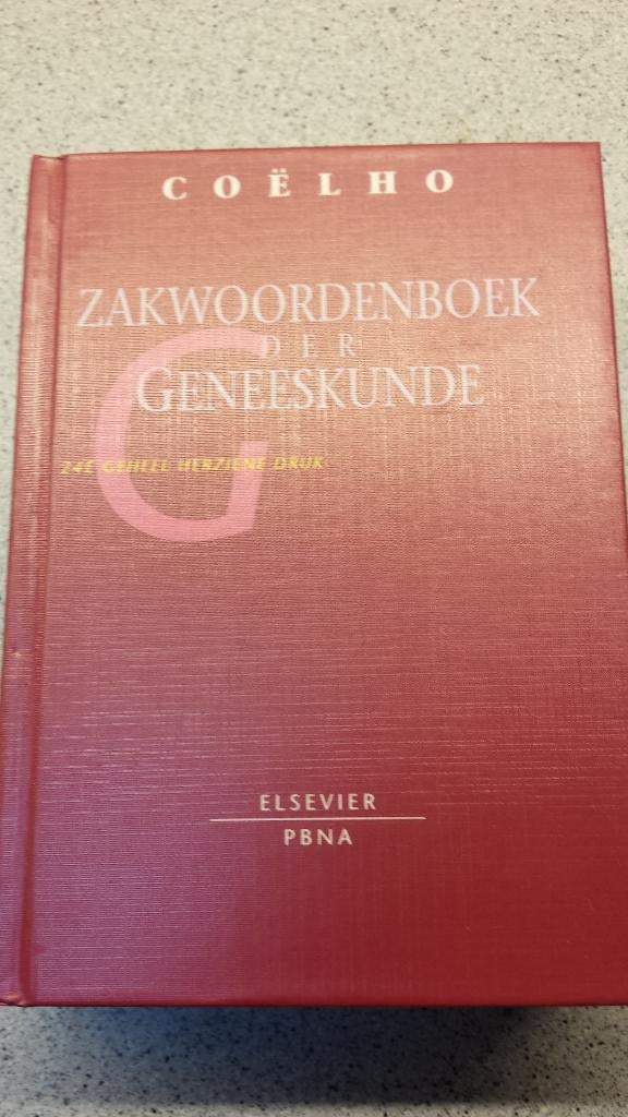 zakwoordenboek der geneeskunde, Ophalen of Verzenden, Beta, Zo goed als nieuw, WO