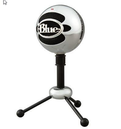Blue Microphones Snowball microfoon aluminium, Ophalen of Verzenden, Zo goed als nieuw, Overige typen, Draadloos