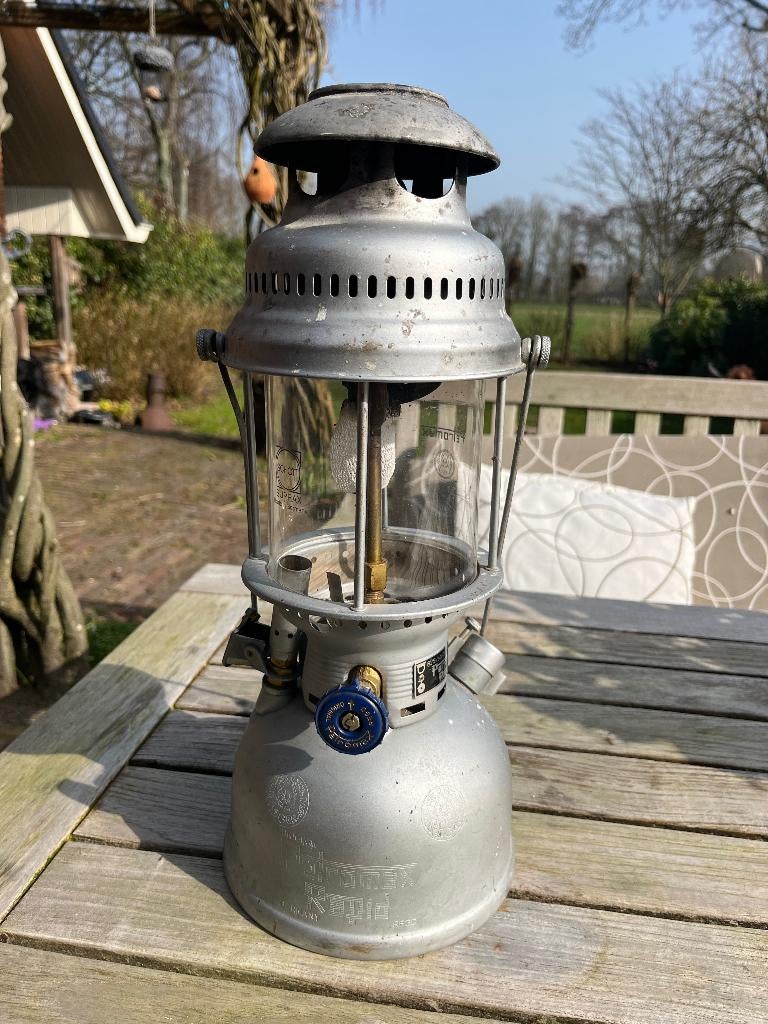 Petromax Rapid 829/500CP Petroleumlamp - Vintage, Ophalen of Verzenden