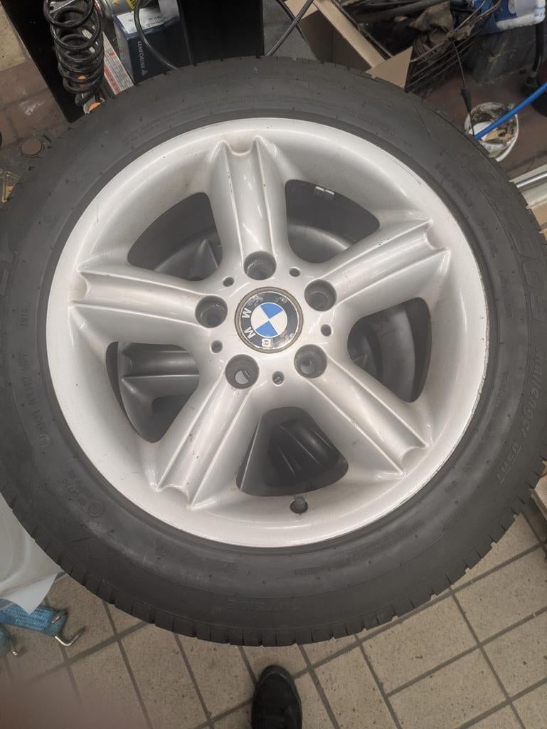BMW Z3 velgen met Hifly zomerbanden - 16 inch, Auto-onderdelen, Banden en Velgen, Ophalen, Gebruikt, 16 inch, Banden en Velgen