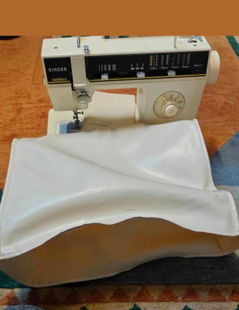 Singer Samba 6 Naaimachine met accessoires, Ophalen of Verzenden, Gebruikt, Naaimachine, Singer