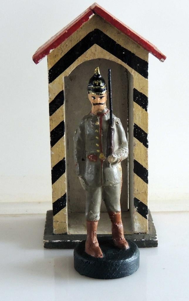 Elastolin Duitse rekruut ca 1910, Ophalen of Verzenden