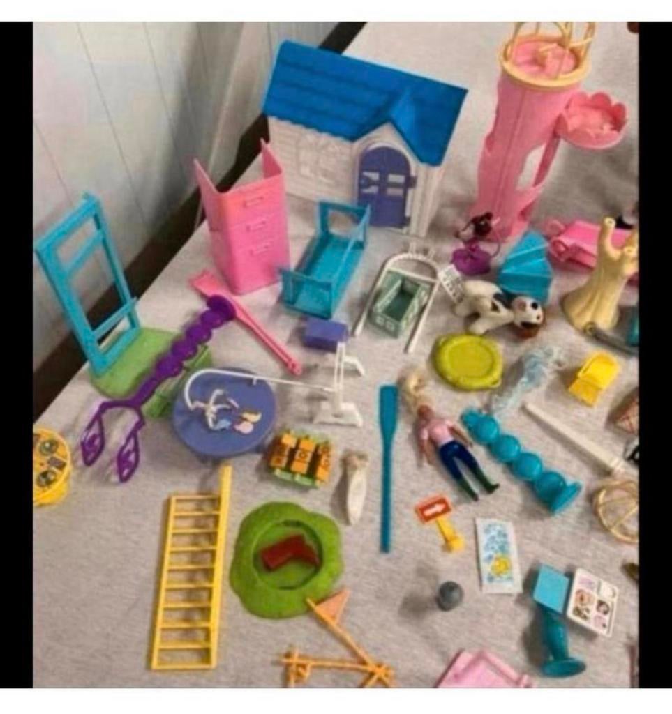 Partij oud vintage speelgoed, barbie cindy stacie mattel set, Ophalen of Verzenden, Zo goed als nieuw, H, H