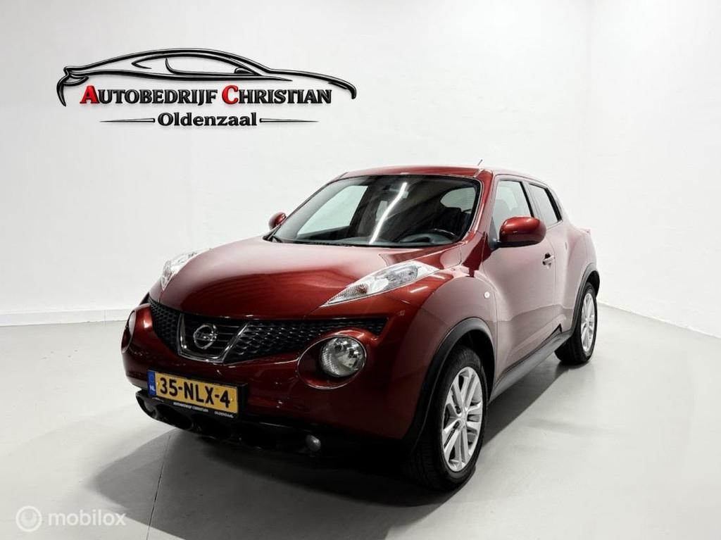 Nissan Juke 1.6 Acenta | CLIMA | TREKHAAK, Euro 5, 4 cilinders, 49 €/maand, Origineel Nederlands