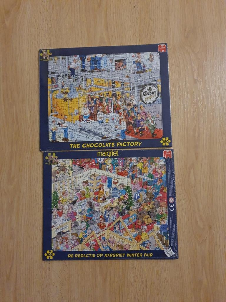 Droste en margriet puzzels Jan van Haasteren, Ophalen of Verzenden, Nieuw, Overige typen