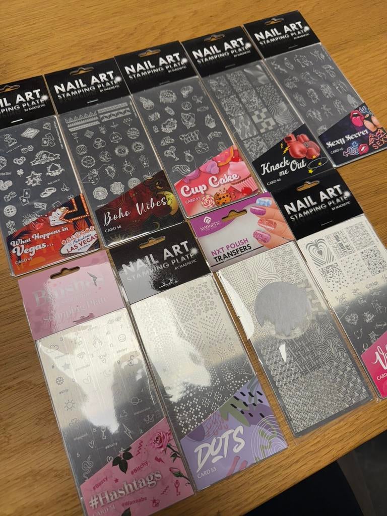 stempelplaten Magnetic nieuw, Verzenden, Nieuw, Zwart, Handen en Nagels