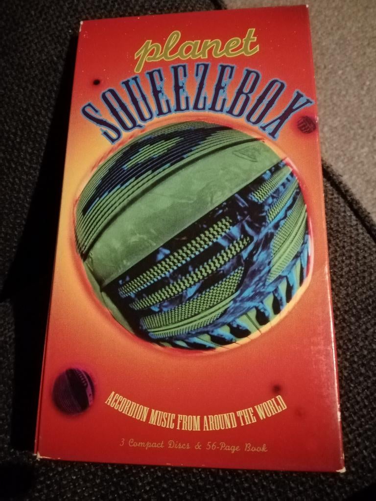 Squeezebox Planet 3 x cd in nette staat, Ophalen of Verzenden, Zo goed als nieuw