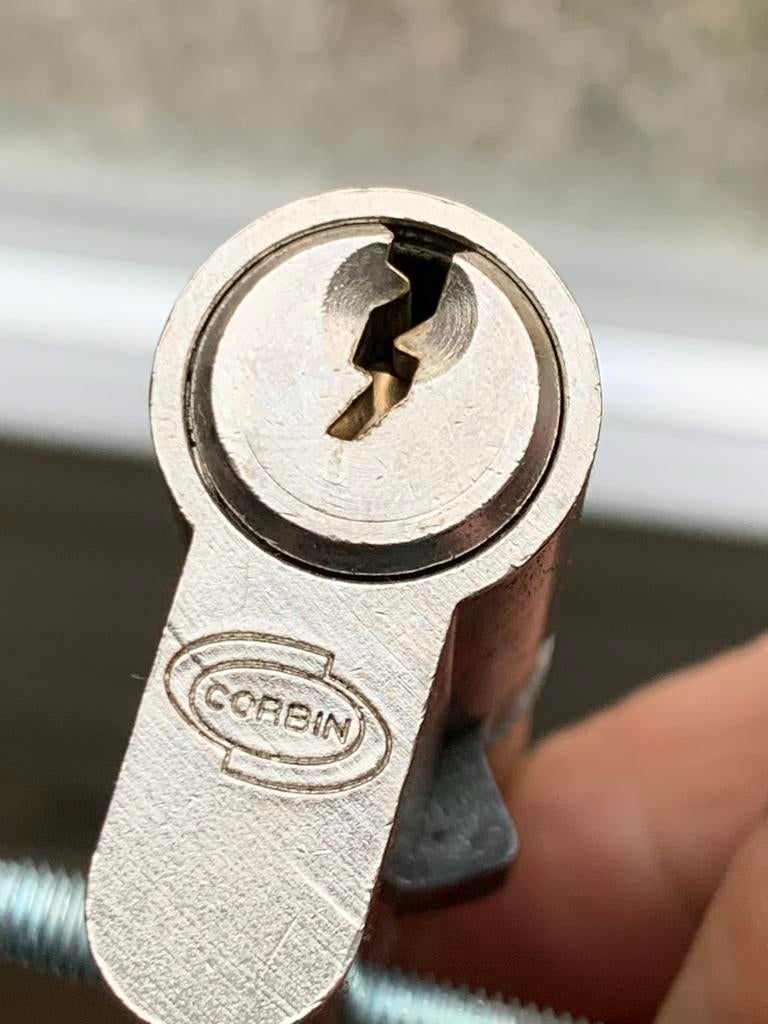 Gelijksluitende cilindersloten (3), Ophalen of Verzenden, Gebruikt, Overige materialen, Slot