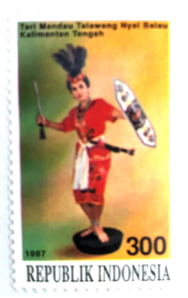 Indonesië 1997  Local Dancers 6th set (028), Ophalen of Verzenden, Postfris, Zuidoost-Azië