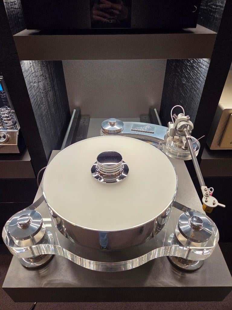 Transrotor Rondino Bianco FMD - Platenspeler, Ophalen of Verzenden, Zo goed als nieuw, Platenspeler, Overige merken