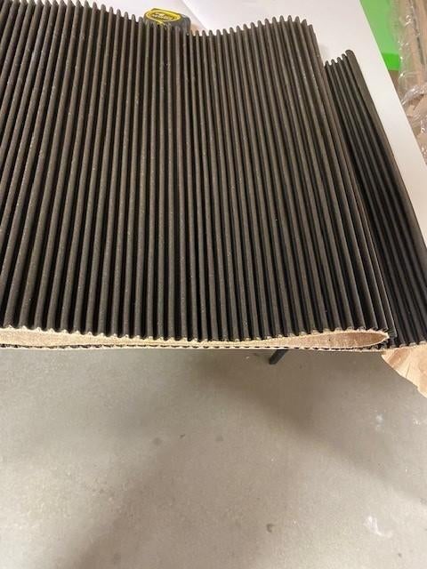 Zwart leren BUXKIN behang Nieuw op rol, Ophalen, Minder dan 10 m², Zwart