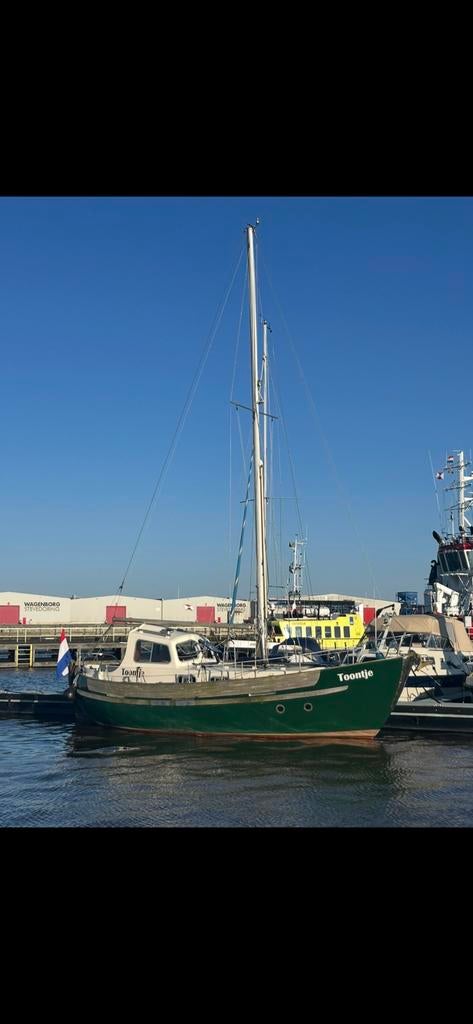 Motorsailor, Watersport en Boten, Kajuitzeilboten en Zeiljachten, Gebruikt, Diesel, Ophalen of Verzenden, 9 tot 12 meter